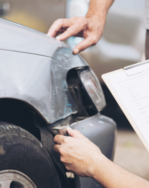 insurance agent working site car accident claim process people car insurance claim